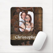 Steampunk-Foto Mousepad (Mit Mouse)