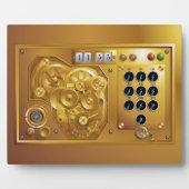 Steampunk Fotoplatte (Vorderseite)