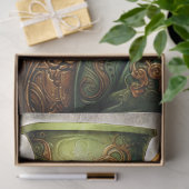 Steampunk Fox 3 Portrait Decoupage Papier (Geschenk)