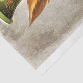 Steampunk Fox 3 Portrait Decoupage Papier (Ausschnitt)