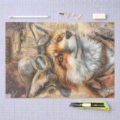 Steampunk Fox Seidenpapier (Handwerk)