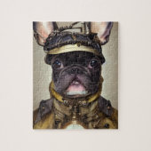 Steampunk French Bulldog Puzzle (Vertikal)