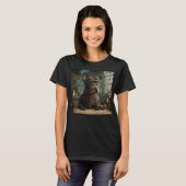 Steampunk Frenchie (Edition 1) - Damen Basic T-Shirt (Vorne ganz)
