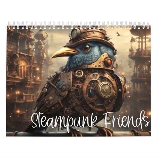 Steampunk Friends Kalender (Titelbild)