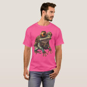 Steampunk Frog Art T-Shirt (Vorne ganz)