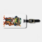 Steampunk Frog Gepäckanhänger (Vorderseite horizontal)