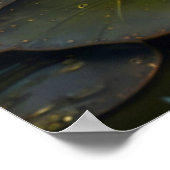 Steampunk Frog | Gotische Kunst Poster (Ecke)