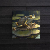 Steampunk Frog | Gotische Kunst Poster