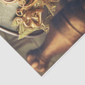 Steampunk Frog Head Seidenpapier (Ausschnitt)