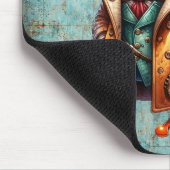 Steampunk Frog Mousepad (Ecke)