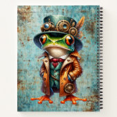 Steampunk Frog Notizblock (Rückseite)