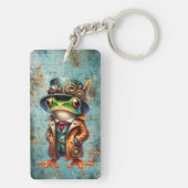 Steampunk Frog Schlüsselanhänger (Rückseite)