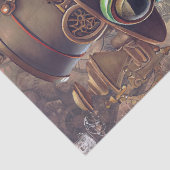 Steampunk Frog Seidenpapier (Detail)