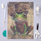 Steampunk Frog Seidenpapier (Handwerk)