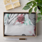 Steampunk Fun Black Pink Zebra Decoupage Seidenpapier (Geschenk)