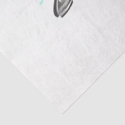 Steampunk Fun Black Pink Zebra Decoupage Seidenpapier (Ausschnitt)