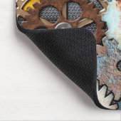 STEAMPUNK GANG-ENTWURF MOUSEPAD (Ecke)