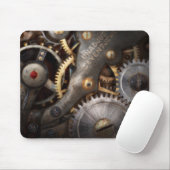 Steampunk - Gänge - Horologie Mousepad (Mit Mouse)