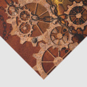 Steampunk, Gänge im rostigen Metall Seidenpapier (Ausschnitt)