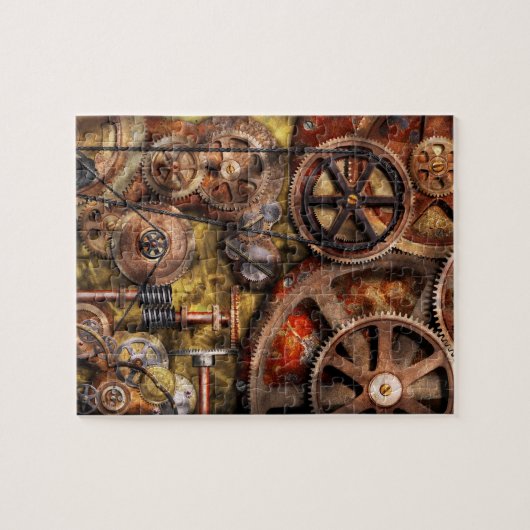 Steampunk - Gänge - innere Funktionen Puzzle (Horizontal)