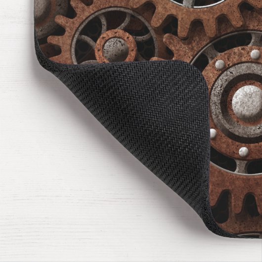 Steampunk Gänge Mousepad (Ecke)