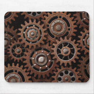 Steampunk Gänge Mousepad