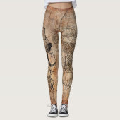 Steampunk Gangkunst Leggings (Vorderseite)