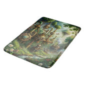 Steampunk Garden Bath Mat Badematte (Schrägansicht)