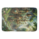 Steampunk Garden Bath Mat Badematte (Vorderseite)