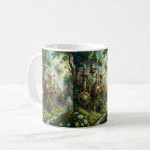 Steampunk Garden Coffee Tasse (Vorderseite Links)