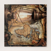 Steampunk-Gaslichtpuzzle Puzzle (Horizontal)