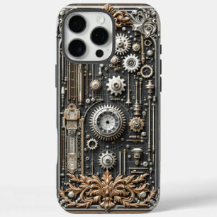 Steampunk Gear Guard für iPhone 16 Pro Max Hülle