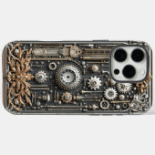Steampunk Gear Guard für Case-Mate iPhone Hülle (Rückseite (Horizontal))