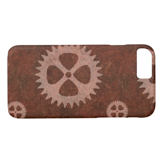 Steampunk Gear iPhone Case (Rückseite (Horizontal))