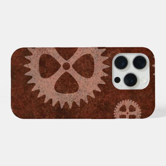 Steampunk Gear iPhone Case iPhone Hülle (Rückseite (Horizontal))