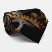 Steampunk-Gear und Lever-Motor Krawatte (Gerollt)