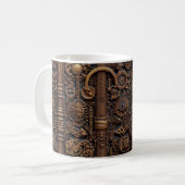 Steampunk Gears Coffee Tasse (Vorderseite Links)