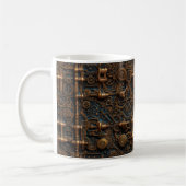 Steampunk Gears Coffee Tasse (Links)