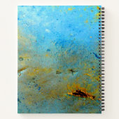 Steampunk Gears Collage Rezept Notizblock (Rückseite)