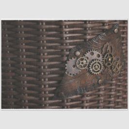 Steampunk Gears Decoupage 20x30 Seidenpapier