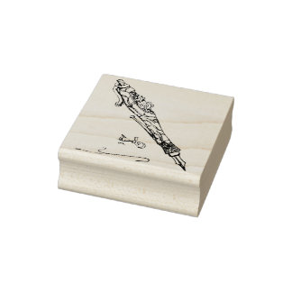 Steampunk Gears Fountain Pen Rubber Briefmarke Gummistempel