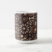 STEAMPUNK GEARS KAFFEE TASSE (Mittel)