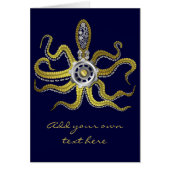 Steampunk Gears Octopus Kraken (Vorne)