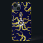 Steampunk Gears Octopus Kraken Case-Mate iPhone Hülle<br><div class="desc">Das Samsung SGH-E900 ist ein neues Mobiltelefon, das sich durch die neue Samsung SGH-E90 auszeichnet. Das zentrale Monster verfügt über acht drahtseitige Goldapplikationen, einen zentralen silbernen Gang und viele Gänge und Schrauben, aus denen Kopf, Augen und Saugnäpfe bestehen. Es ist ein Roboter-Oktopus / kraken, ein Metall-Maschine-Monster für jeden, der Geeky...</div>