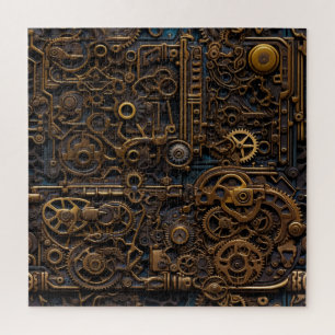 Steampunk Gears Puzzle