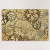 Steampunk Gears Puzzle (Horizontal)