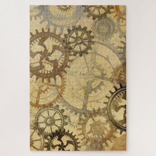 Steampunk Gears Puzzle (Vertikal)