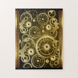 Steampunk Gears Puzzle
