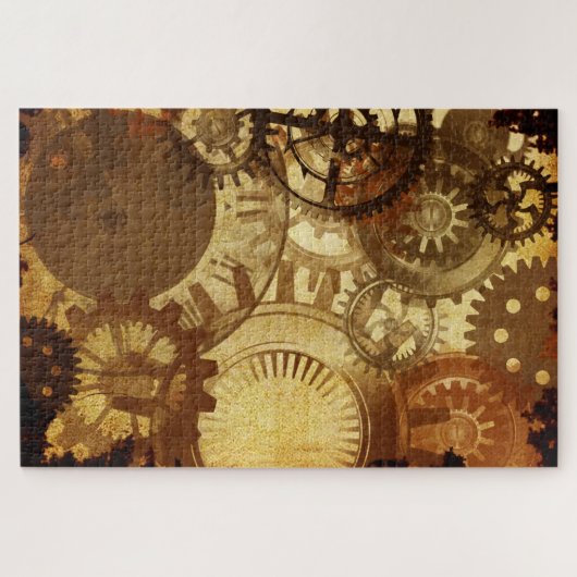 Steampunk-Gears-Puzzle Puzzle (Horizontal)
