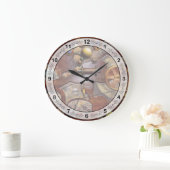 Steampunk - Gears - Reverse Engineering Große Wanduhr (Zuhause)